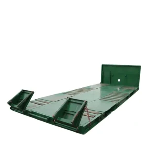 Maskinflak med fällbara ramper 6500